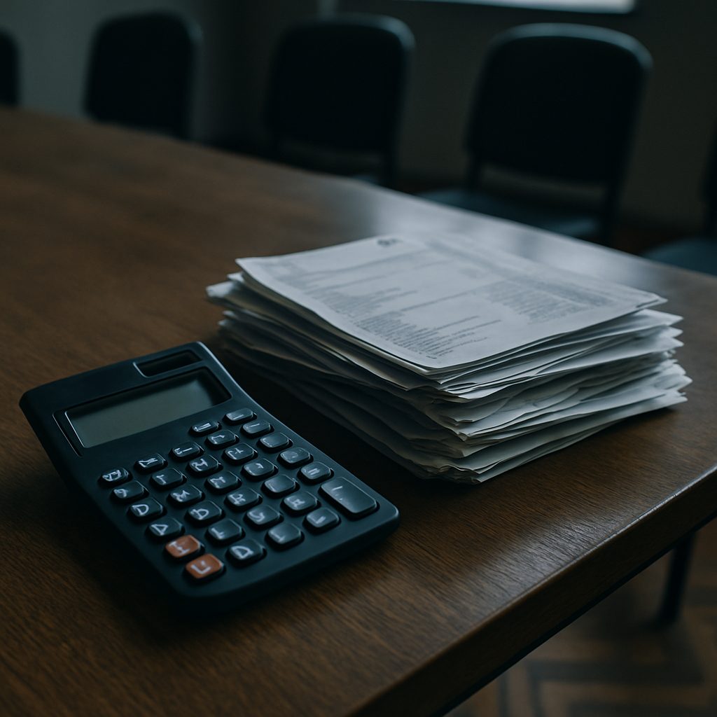 Kalkulator i rachunki – finanse wspólnoty mieszkaniowej pod nadzorem zarządcy