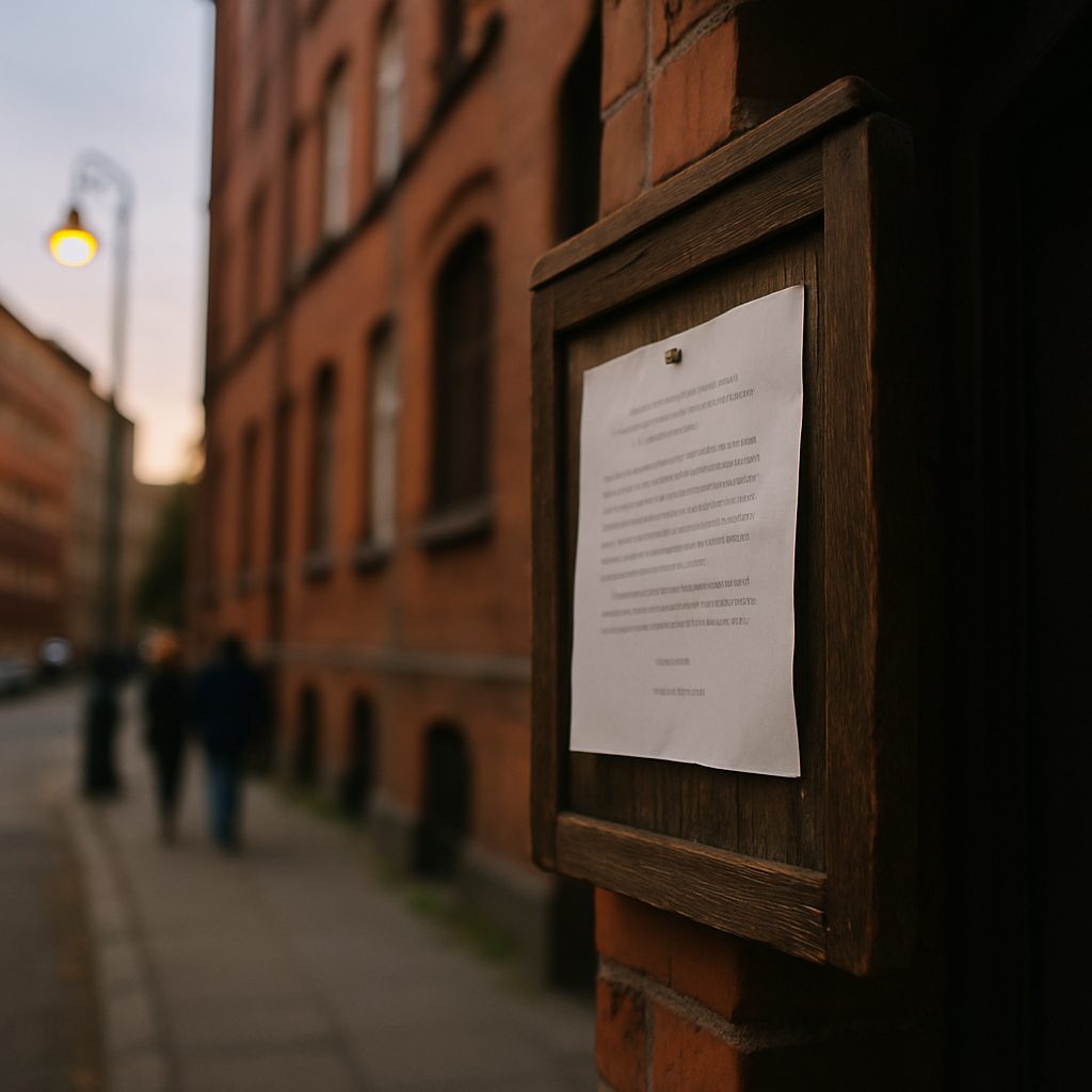 Komunikacja z wspólnotą przy zarządzaniu zabytkową kamienicą